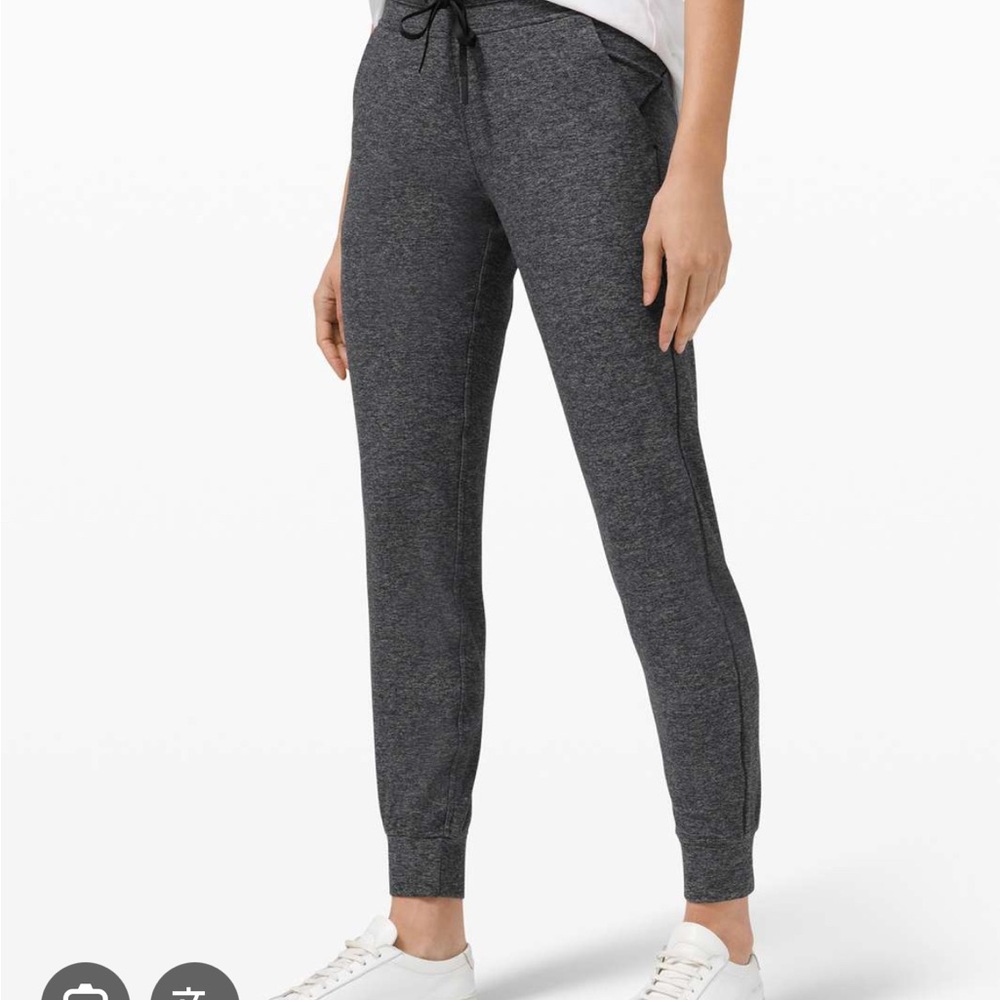 Lululemon Ready to Rulu High-Rise Jogger, Heathered raceway grey size 4